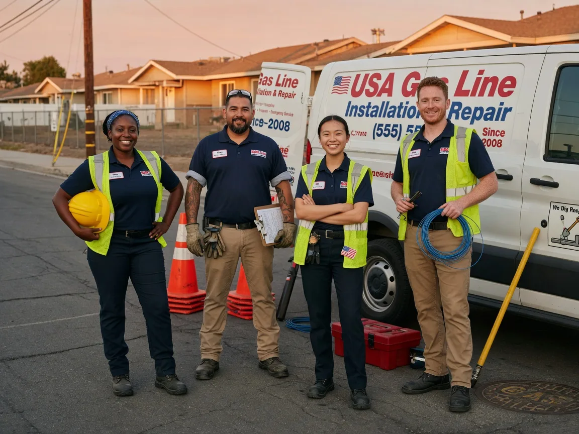 Gas Line Installation company in Holdingford, MN